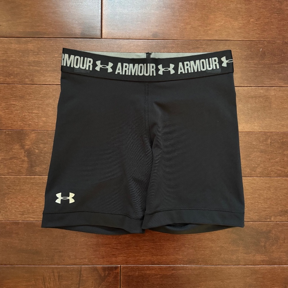 Under Armour Women's Black Spandex Shorts